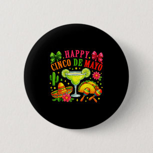 Cinco De Mayo Funny Mexican Party Cinco De Drinko  2 Inch Round Button