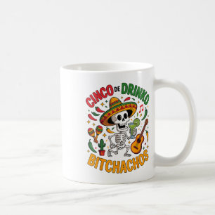 Cinco De Mayo Funny Mexican Party Cinco De Drinko Coffee Mug