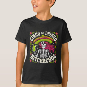 Cinco De Mayo Funny Mexican Party Cinco De Drinko T-Shirt