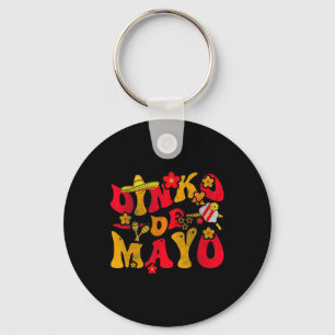 Cinco De Mayo Funny Picklebyll Dinko De Mayo Men W Keychain