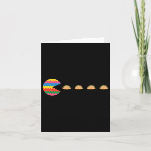 Cinco De Mayo Funny Video-game Mexican Fiesta Game Card