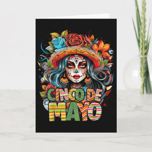 Cinco De Mayo Girl 2025 Mexican Fiesta 5 De Mayo  Card
