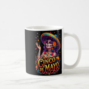 Cinco de mayo girl mexican fiesta 5 de mayo Cinco  Coffee Mug