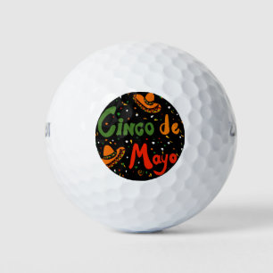 CINCO DE MAYO GOLF BALLS