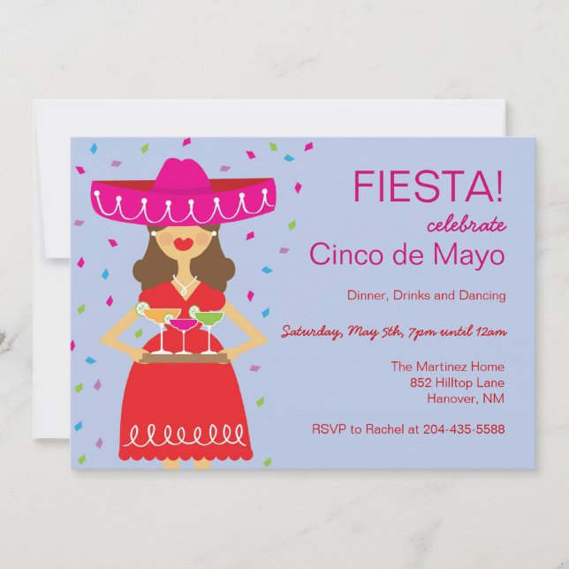 Cinco de Mayo Invitations (Front)