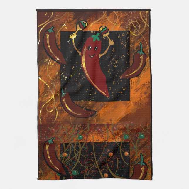 Cinco de Mayo  Kitchen Towel (Vertical)