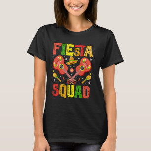 Cinco De Mayo Let's Fiesta Fiesta Squad Family Par T-Shirt