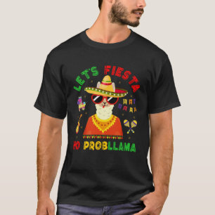 Cinco de Mayo Llama Fiesta Alpaca boys girls wome T-Shirt