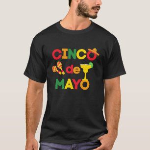 Cinco De Mayo Margarita and Tequila T-Shirt