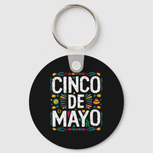 Cinco De Mayo Mexican Fiesta 5 De Mayo 3 Keychain