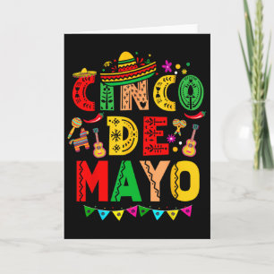 Cinco De Mayo Mexican Fiesta 5 De Mayo Card