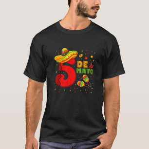 Cinco De Mayo Mexican Fiesta 5 De Mayo Retro Men W T-Shirt