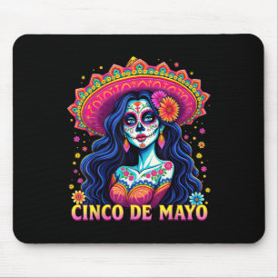 Cinco De Mayo Mexican Fiesta Party 5 De Mayo Women Mouse Pad