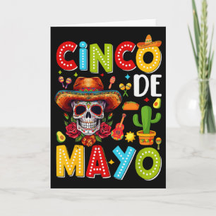 Cinco De Mayo Mexican Fiesta Squad 5 De Mayo For M Card