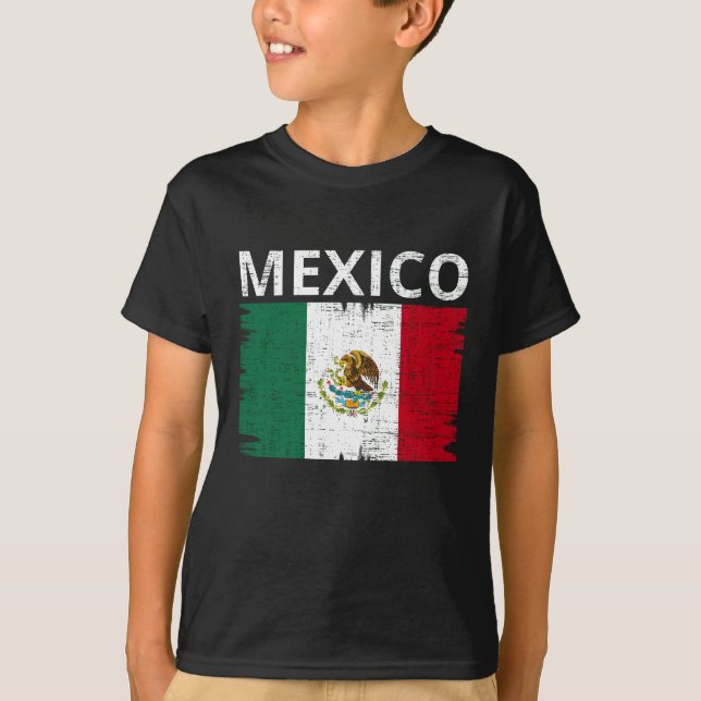 Cinco de Mayo Mexican Flag T-Shirt (Front)