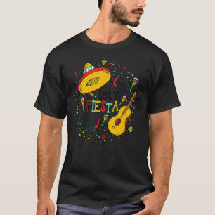 Cinco De Mayo Mexican Guitar Let's Fiesta 1 T-Shirt