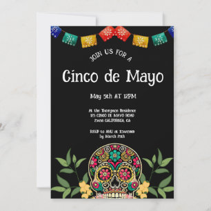 Cinco de Mayo Mexican PARTY Invitation