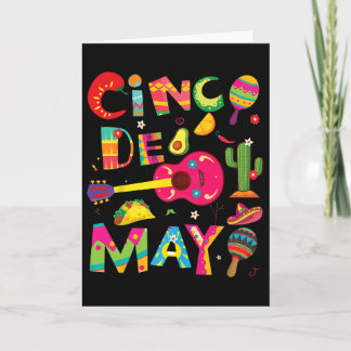 Cinco De Mayo Mexico  Card