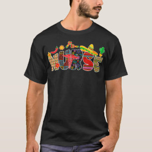 Cinco De Mayo Nacho Average Nurse Fiesta Meican T-Shirt