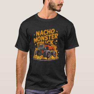 Cinco De Mayo Nacho Monster Truck Mexican For Kids T-Shirt