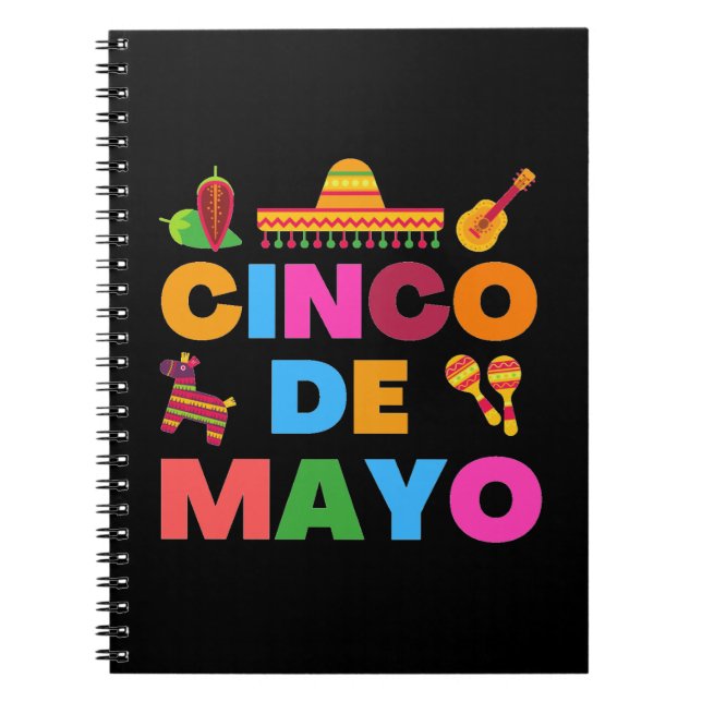 Cinco De Mayo Notebook (Front)
