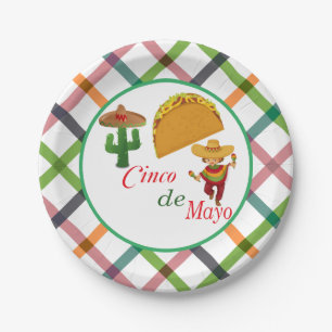 Cinco de Mayo Paper Plate