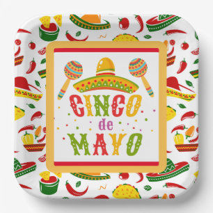 Cinco de Mayo Paper Plate