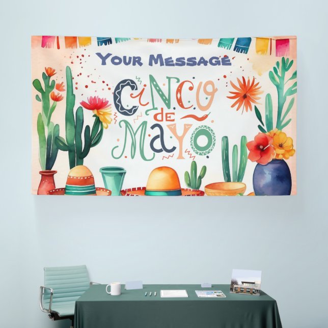 Cinco De Mayo Party Banner (Tradeshow)