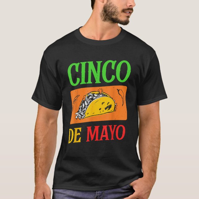 Cinco De Mayo Party Mexico Mexican Fiesta T-Shirt (Front)