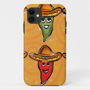 Cinco de Mayo Peppers iPhone 11 Case