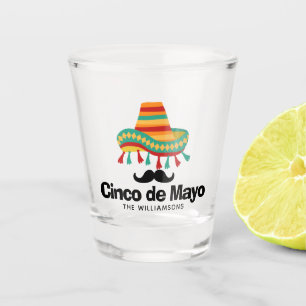 Cinco de Mayo Personalized Shot Glass