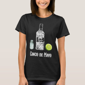 Cinco de Mayo Salt Tequila Lime Celebration Party T-Shirt