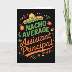 Cinco De Mayo Shirt Funny Nacho Average Istant Pri Card