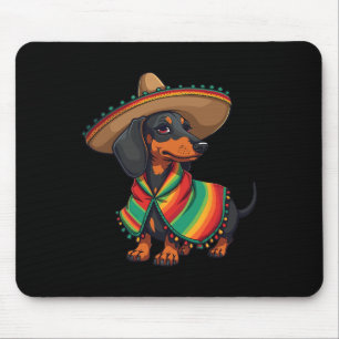 Cinco De Mayo Shirts For Dog Lover Funny Mexican H Mouse Pad