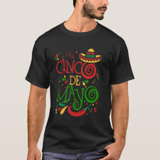 Cinco de Mayo Shirts for Women Men Kids Mexican Fi