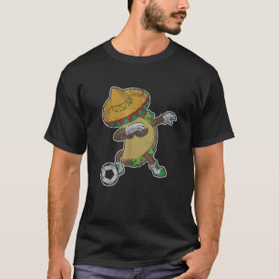 Cinco De Mayo Soccer Taco Dabbing Dab Mexico Mexic T-Shirt