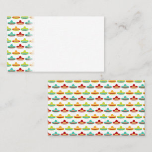 Cinco de Mayo Sombrero Mariachi Mexican Culture Place Card