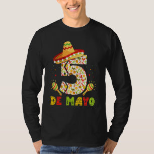 Cinco De Mayo Sombrero Mexican 5 De Mayo 1 T-Shirt