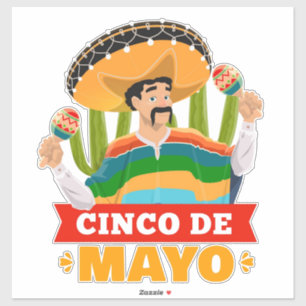 Cinco De Mayo  Sticker