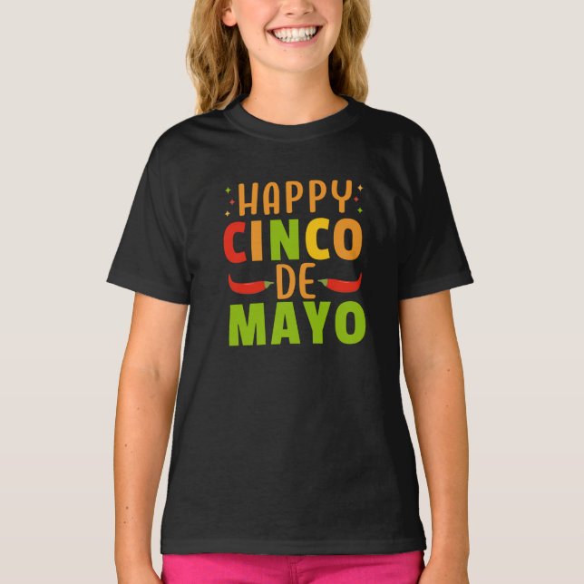 Cinco De Mayo T-Shirt (Front)