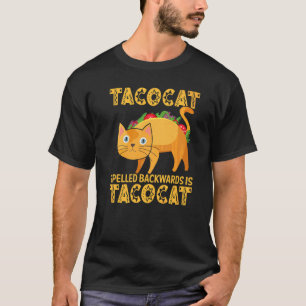 Cinco De Mayo Taco Cat Spelled Backwards Mexican P T-Shirt