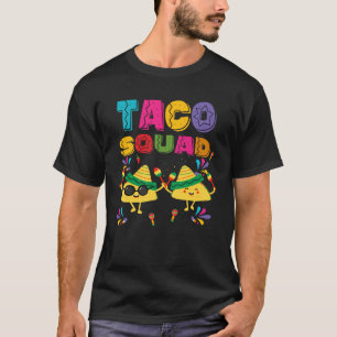 Cinco De Mayo Taco Squad Mexican Lets Fiesta  Men  T-Shirt