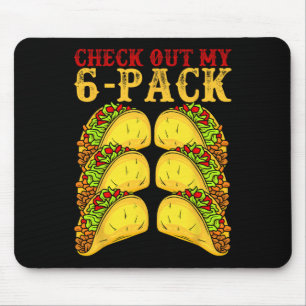Cinco De Mayo Tacos Lover Gymnast - Check Out My 6 Mouse Pad