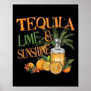 Cinco De Mayo Tequila Lime And Sunshine Alcohol Lo Poster
