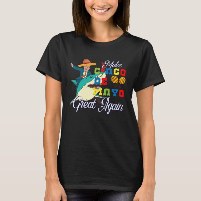 Cinco De Mayo Tequila Tacos Mexican Beer Happy Cin T-Shirt (Front)