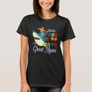 Cinco De Mayo Tequila Tacos Mexican Beer Happy Cin T-Shirt
