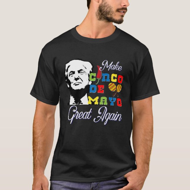 Cinco De Mayo Tequila Tacos Mexican Beer Happy Cin T-Shirt (Front)