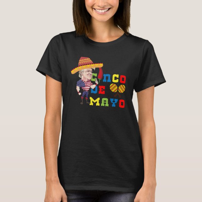 Cinco De Mayo Tequila Tacos Mexican Beer Happy Cin T-Shirt (Front)