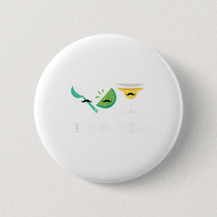 Cinco De Mayo Three Amigos Mexican Fiesta Party Sh 2 Inch Round Button