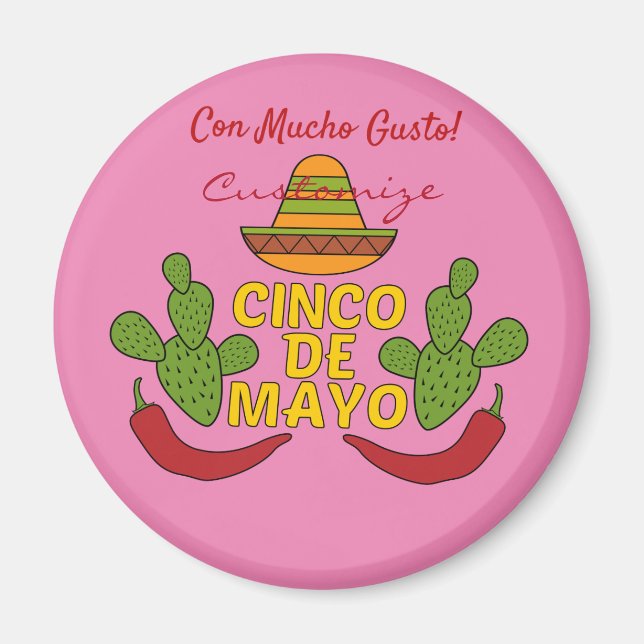 Cinco de Mayo Thunder_Cove Magnet (Front)